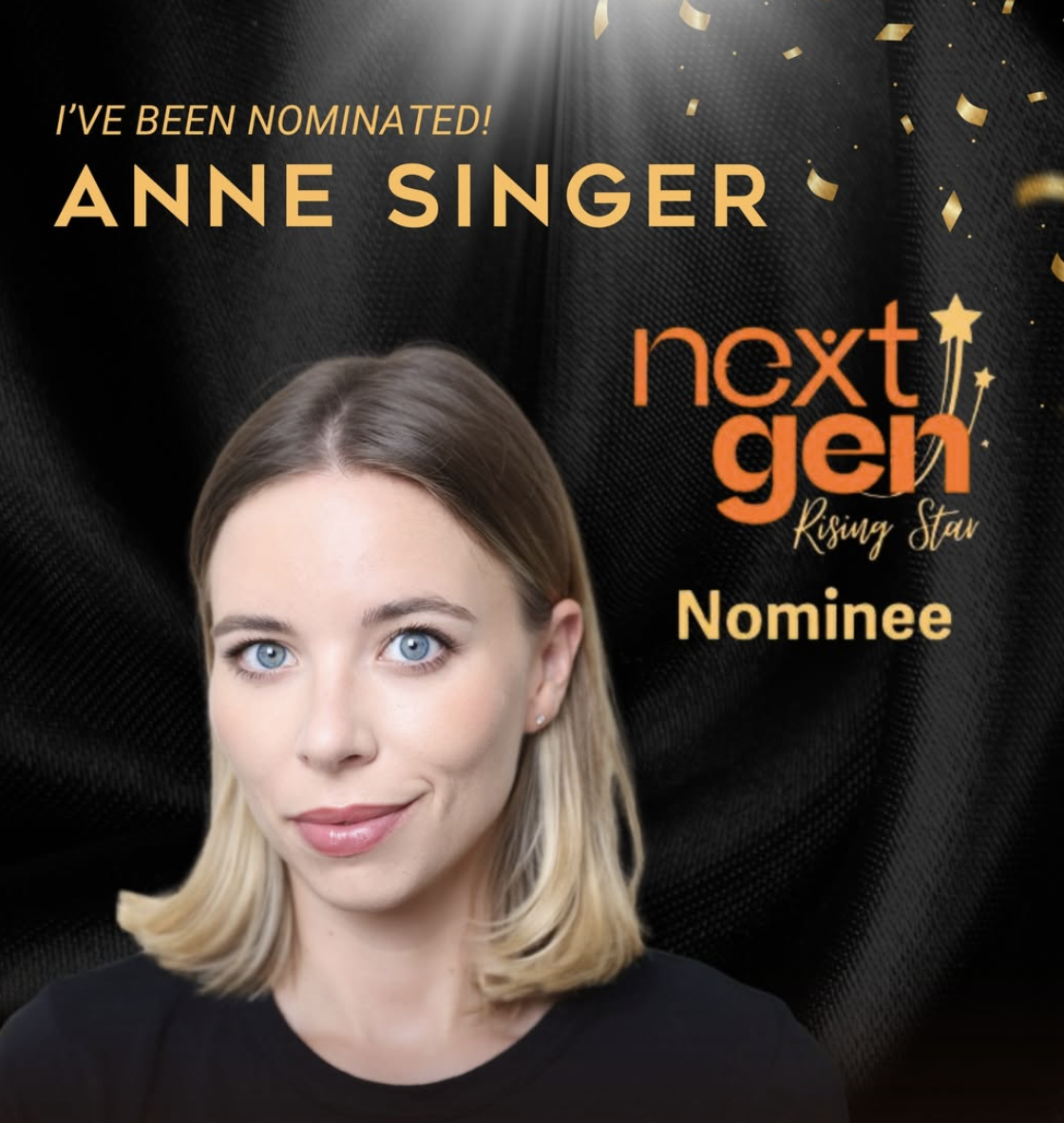 Anne Singer, Next Gen Rising Star nominee announcement